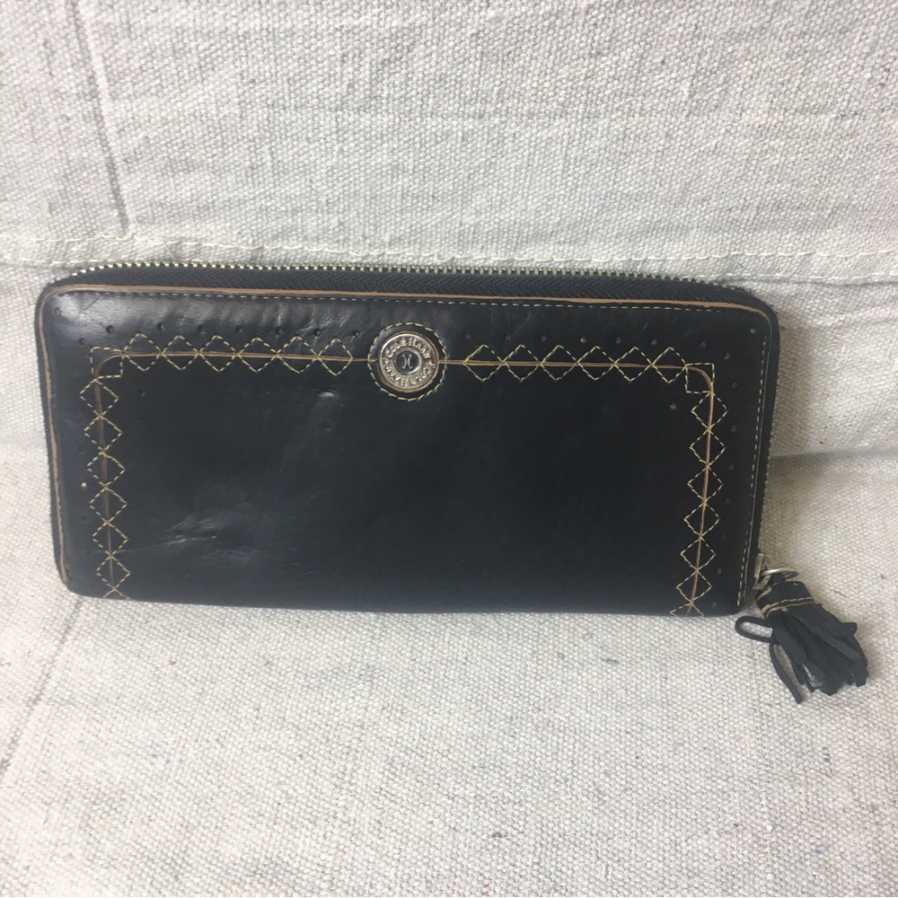 Cole Haan Womens Leather Clutch Bag